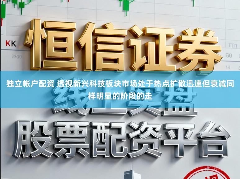 独立帐户配资 透视新兴科技板块市场处于热点扩散迅速但衰减同样明显的阶段的走